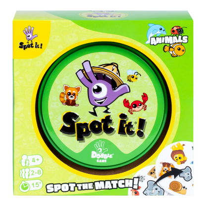 Spot It! Animals Card Game