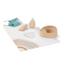 Miniland - Doll Wooden Care Set, 6 pcs