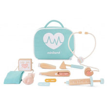 Miniland - Doll Wooden Doctor Set, 10 pieces
