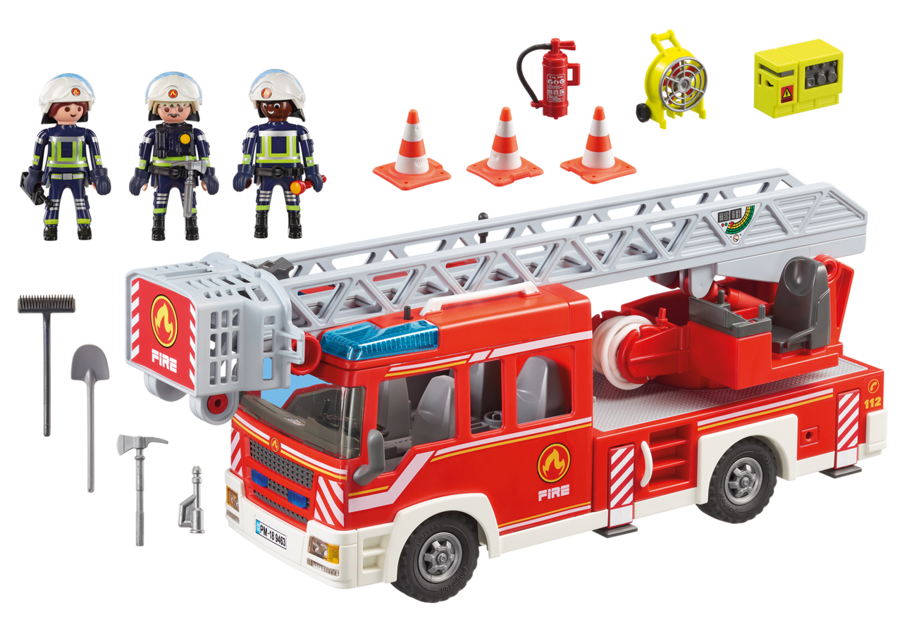 Playmobil - Fire Engine with Ladder 9463