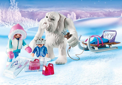 Playmobil - Yeti with Sleigh 9473 **Minor Box Damage**