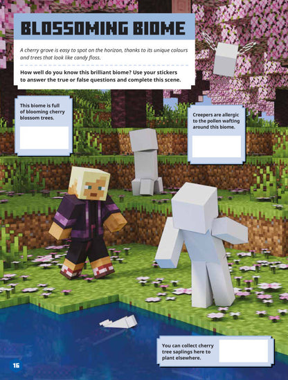 Minecraft Character Creator Sticker Book