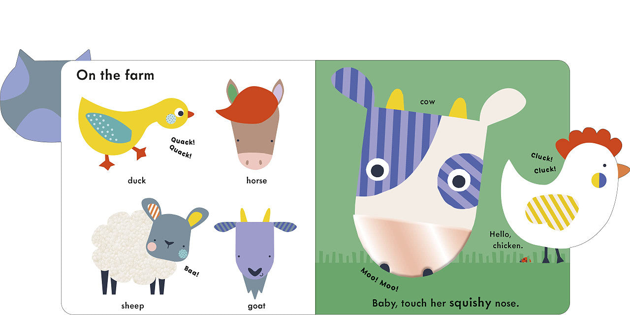 Baby Touch - Animals Tab Book