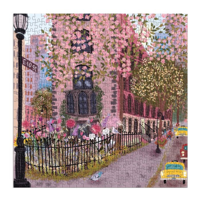 Galison 500pc - Joy Laforme Blooming Streets Puzzle