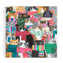 Galison 500pc - Wintry Cats Puzzle