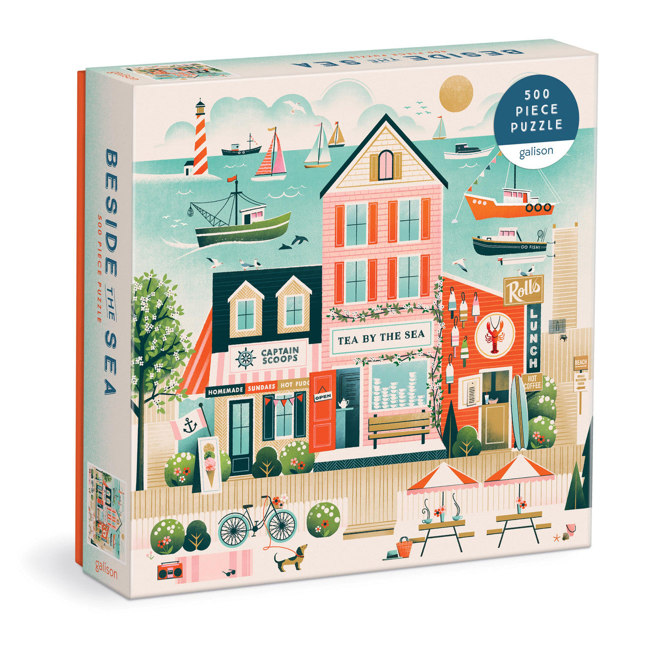 Galison 500pc - Beside the Sea Puzzle