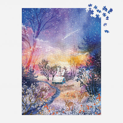 Galison 1000pc - Enchanted Snowfall Puzzle