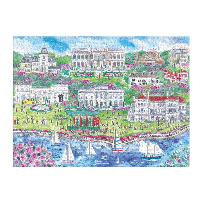 Galison 1000pc - Newport Mansions Puzzle
