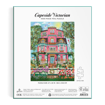 Galison 1000pc - Joy Laforme Capeside Victorian Foil Puzzle