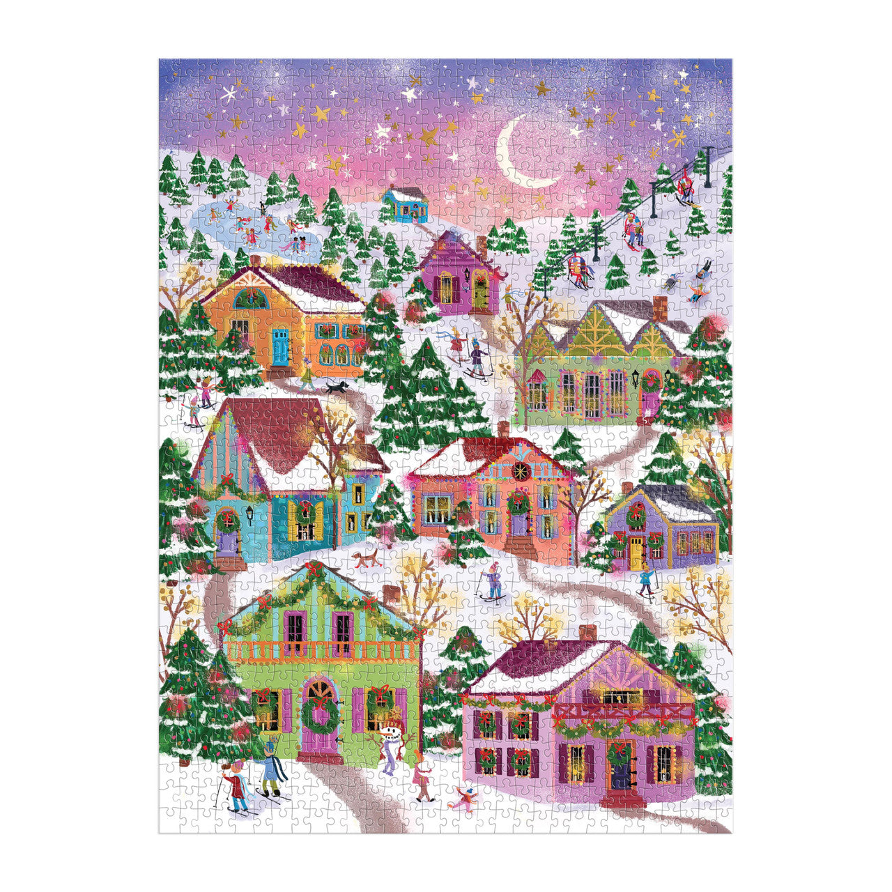 Galison 1000pc - Joy Laforme Snowcap Village Puzzle