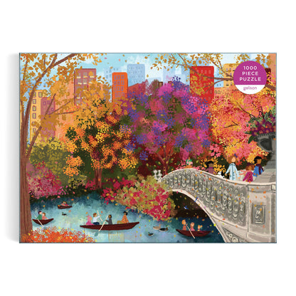 Galison 1000pc - Joy Laforme Autumn on Bow Bridge Puzzle