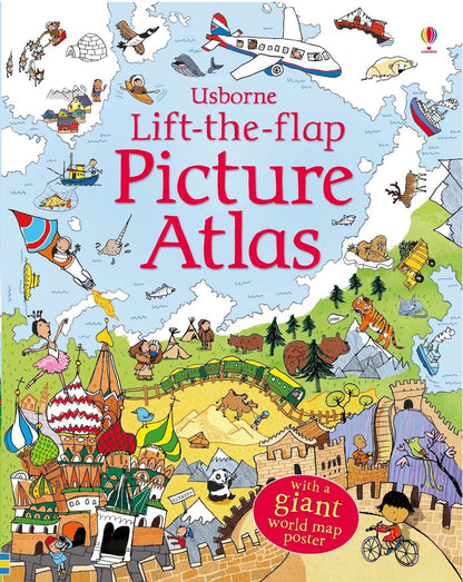 Usborne - Lift-the-flap Picture Atlas