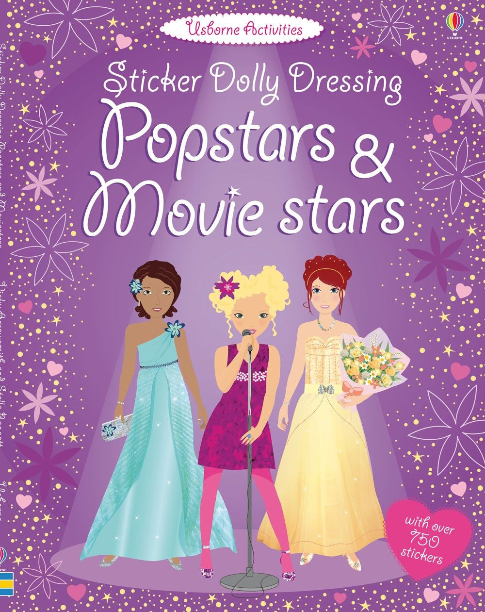 Usborne Sticker Dolly Dressing - Popstars & Movie Stars