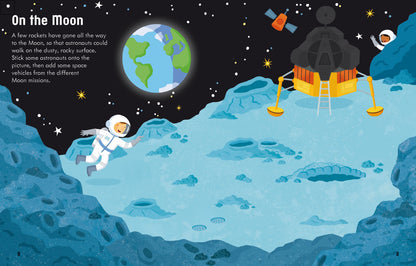 Usborne - First Sticker Book - Space