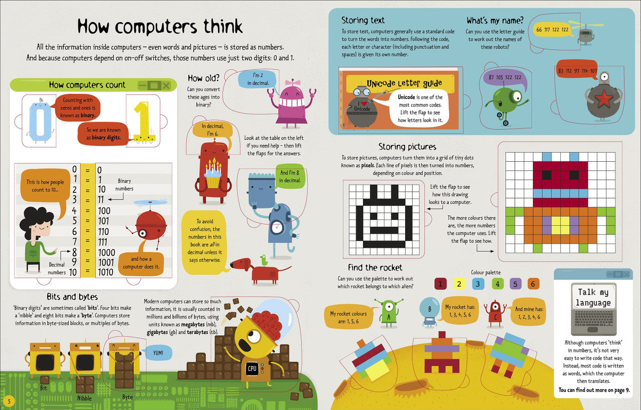 Usborne - Lift-the-Flap Computers & Coding