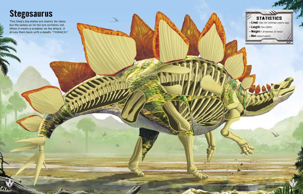 Usborne - Build Your Own Dinosaurs Sticker Book