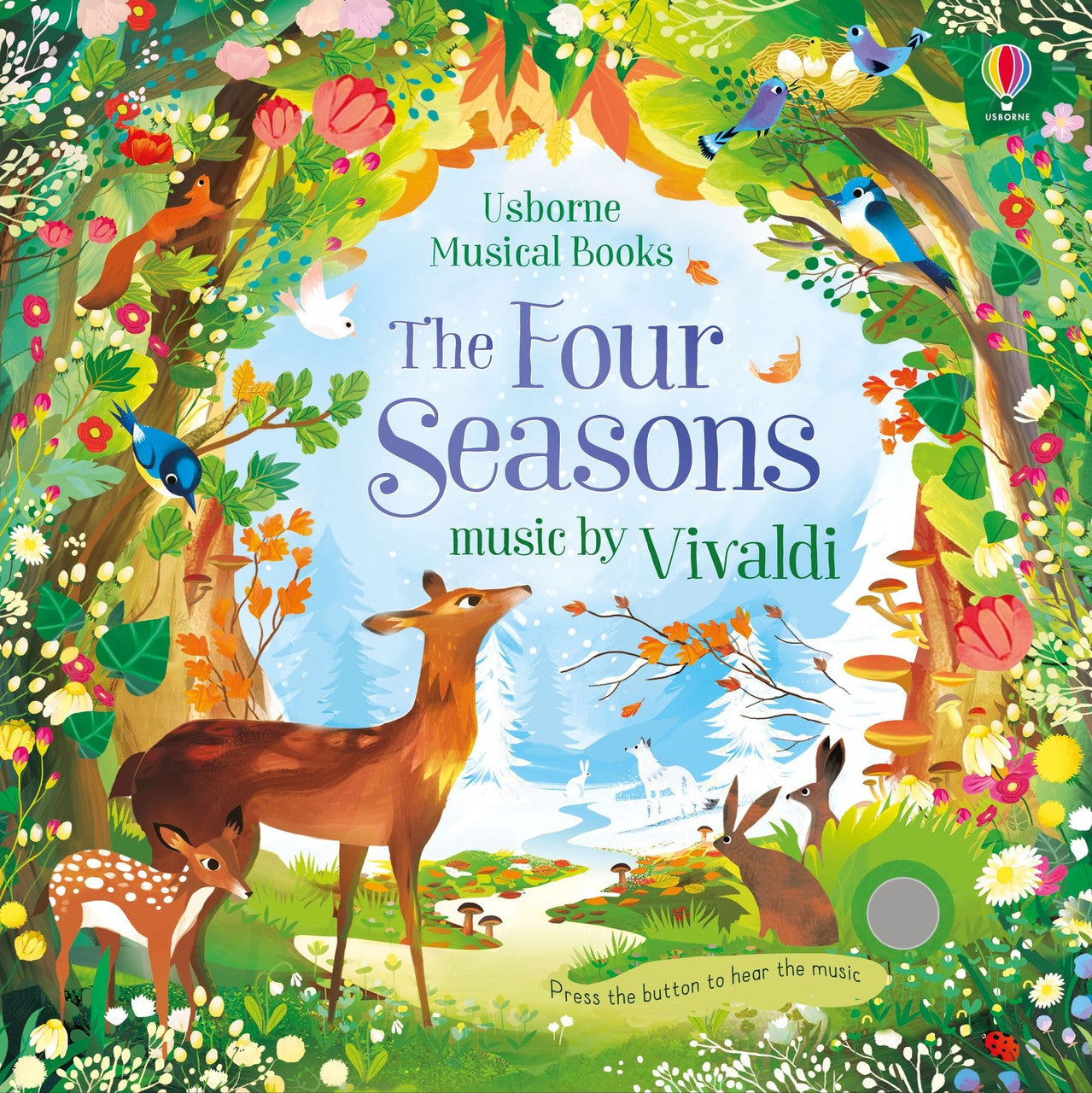 Usborne Musical Books - The Four Seasons - Music By Vivaldi