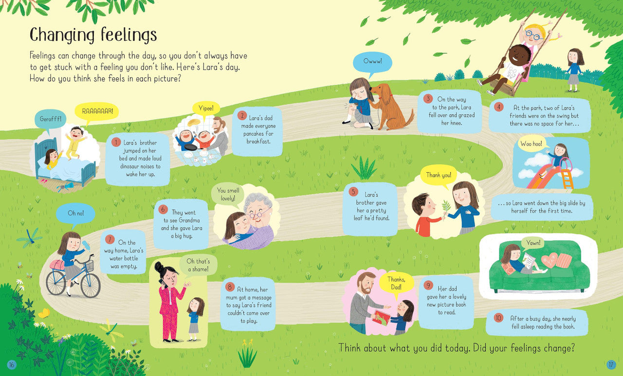 Usborne- All About Feelings Book