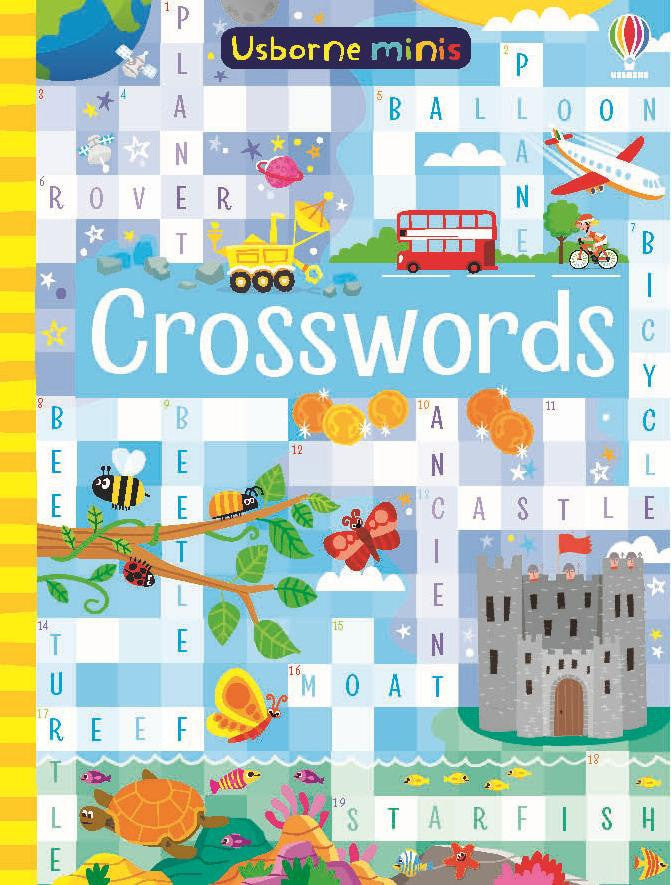 Usborne- Mini Books Crosswords