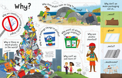Usborne - Lift-the-Flap Questions and Answers About Plastic