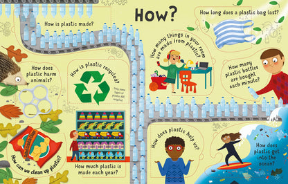 Usborne - Lift-the-Flap Questions and Answers About Plastic