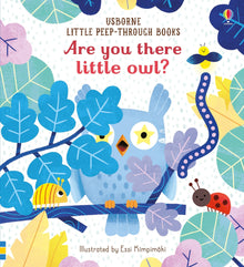 Usborne - Are You There Little Owl? Little Peep-Through Book