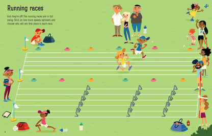 Usborne - First Sticker Book - Sports Day