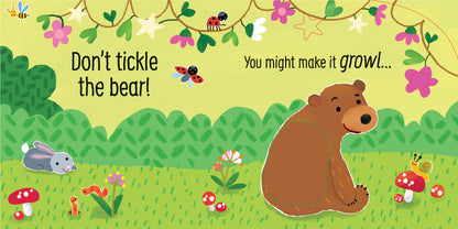 Usborne Touchy-Feely Sounds Book - Don't Tickle the Bear