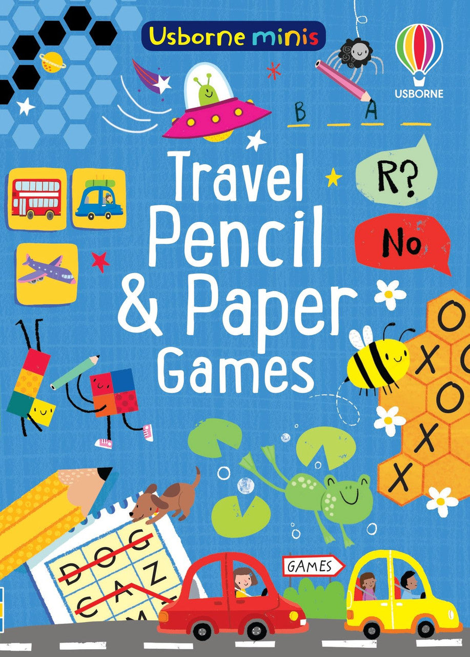 Usborne - Mini Books: Travel Pencil and Paper Games