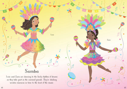 Usborne - Little Sticker Dolly Dressing - Carnival