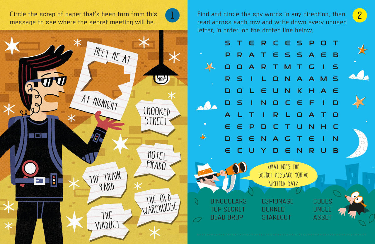 Usborne - Mini Books: Spy Puzzles