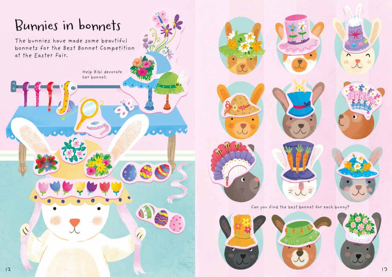 Usborne - Little First Stickers - Bunnies