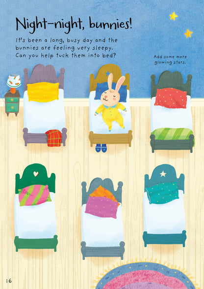 Usborne - Little First Stickers - Bunnies