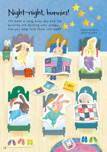 Usborne - Little First Stickers - Bunnies