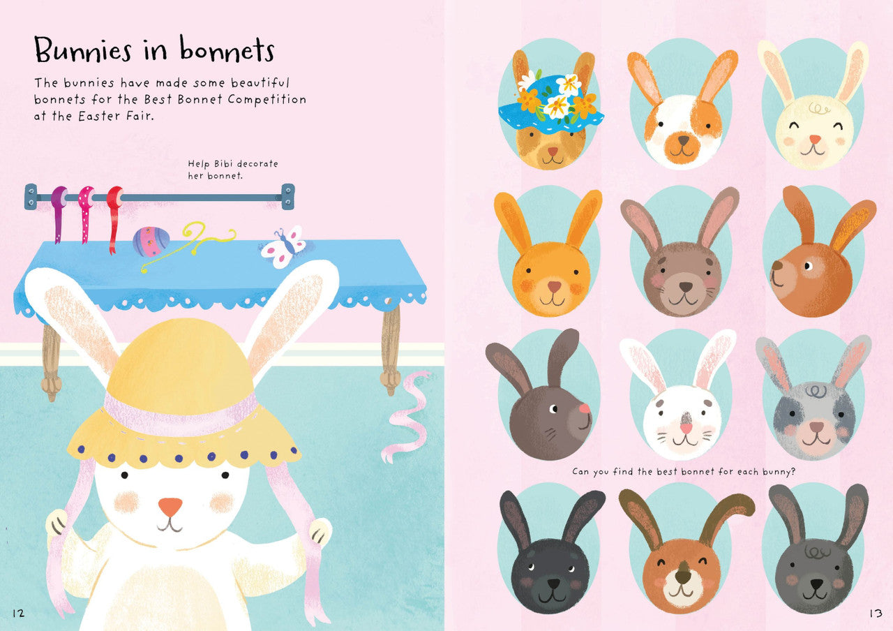 Usborne - Little First Stickers - Bunnies