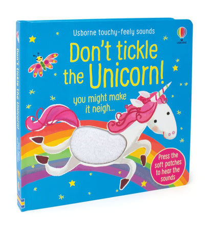 Usborne Touchy-Feely Sounds Book - Don't Tickle the Unicorn