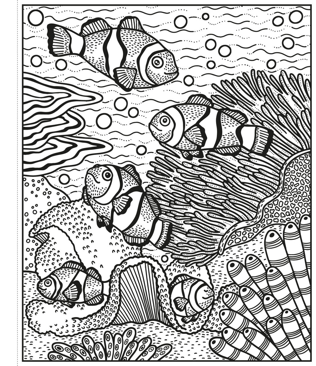 Usborne - Coral Reef Magic Painting Book