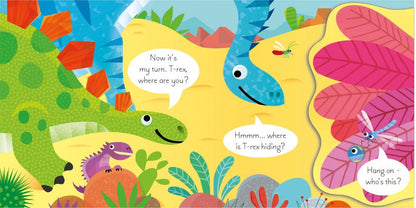 Usborne Lift-the-Flap Play Hide And Seek With Dinosaur