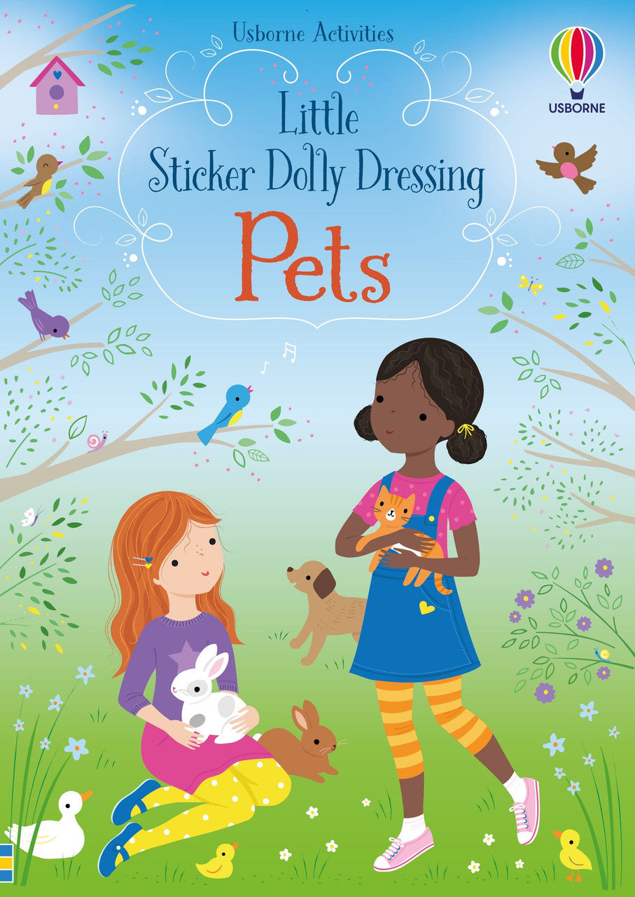 Usborne- Little Sticker Dolly Dressing Pets