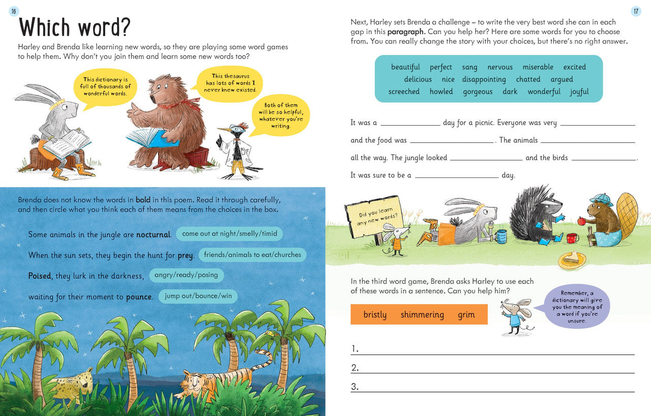 Usborne - Workbooks: Comprehension 8-9 years