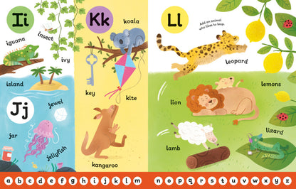 Usborne - First Sticker Book - ABC