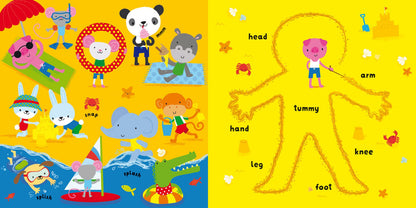 Usborne - My First Words: Body Board Book