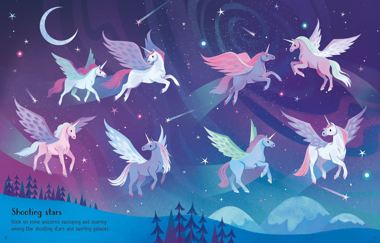Usborne - First Sticker Book Unicorns