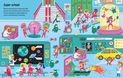 Usborne - First Sticker Book - Superheroes
