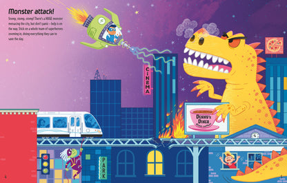 Usborne - First Sticker Book - Superheroes