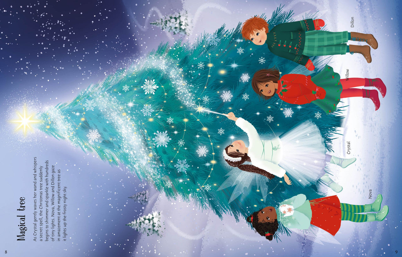 Usborne - Sticker Dolly Dressing - Christmas Fairies