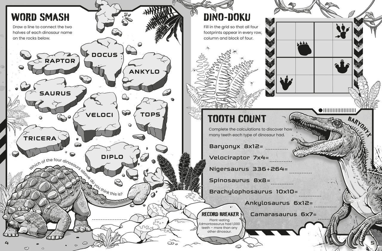 Usborne - Dinosaur Puzzle Book
