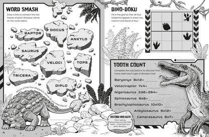 Usborne - Dinosaur Puzzle Book