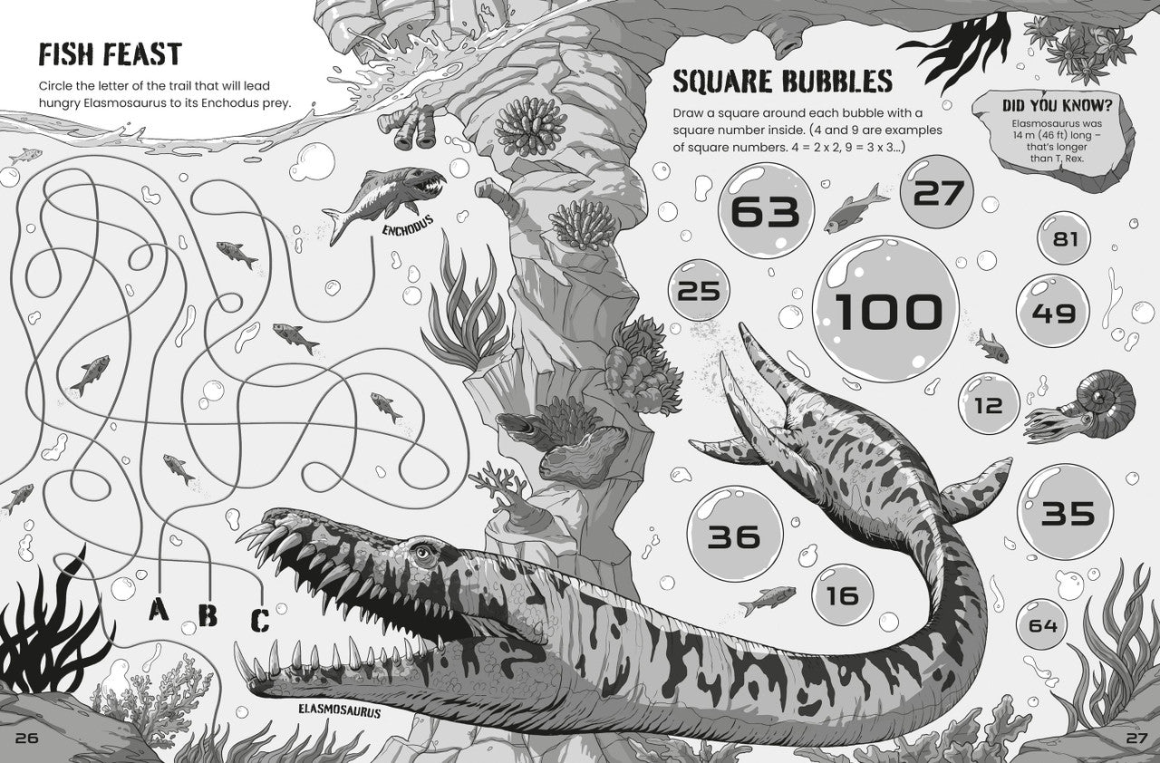 Usborne - Dinosaur Puzzle Book
