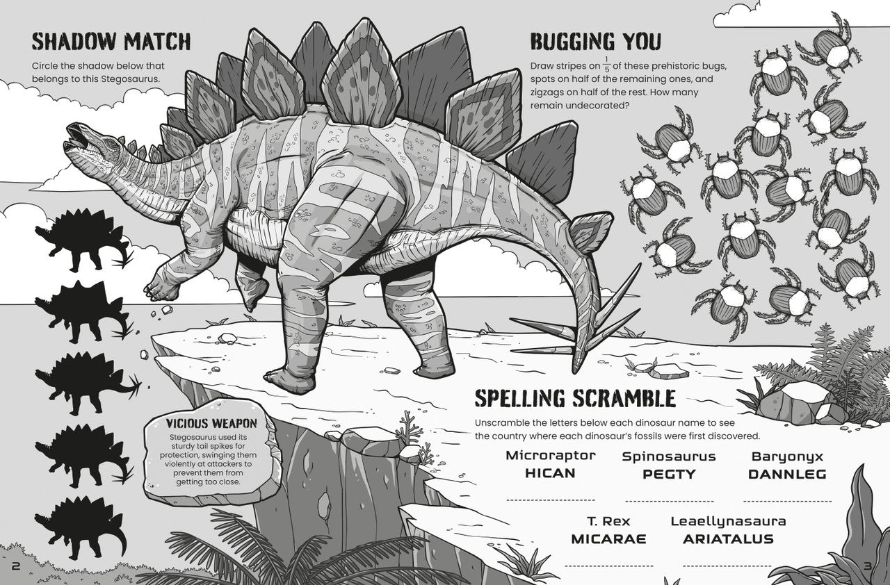 Usborne - Dinosaur Puzzle Book